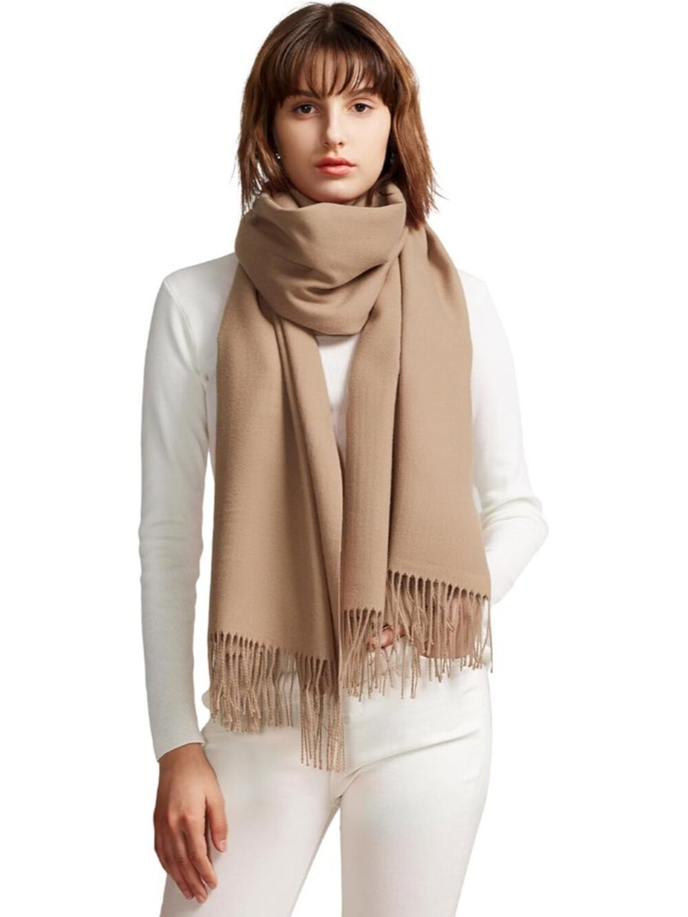 Women's Winter Scarf Soft Warm Scarf for Women Cozy Shawl Wraps for Women Lightw